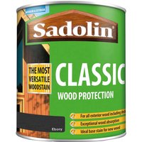 Classic Wood Protection Woodstain Ebony