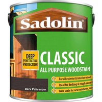 Sadolin Classic Wood Protection Woodstain Dark Palisander 2.5l
