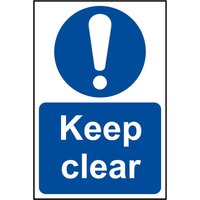 Keep Clear Sign