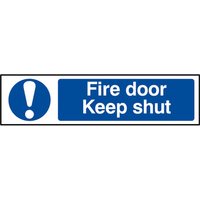 Fire Door Keep Shut Sign