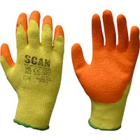 Scan - Knitshell Latex Palm Gloves - xl (Size 10) scagloksxl