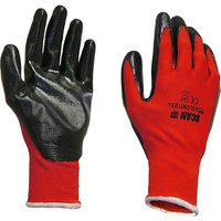 Scan - Nitrile Coated Knitted Gloves - xl (Size 10) scaglonitbxl