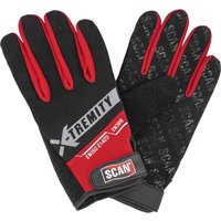Faithfull - Scan Work Gloves with Touch Screen Function - l (Size 9) scaglotouch