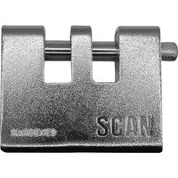 Scan Armoured Twin Slot Shutter Padlock 90mm Standard