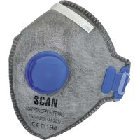 FFP2 Fold Flat Disposable Odour Mask Valved