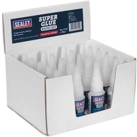 Sealey Rapid Set Super Glue 20ml Pack of 20 Sealey Rapid Set Super Glue 20ml Pack of 20