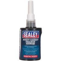 Sealey Orange Multi Gasket Sealant 50ml Sealey Orange Multi Gasket Sealant 50ml