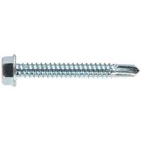 Sealey Hex Head Zinc Plated Din 7504K Self Drilling Screws 6.3mm 50mm Pack of 100 Sealey Hex Head Zinc Plated Din 7504K Self Drilling Screws 6.3mm 50mm Pack of 100