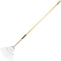 Kew Gardens Stainless Steel Neverbend Flexo Rake 1.3m