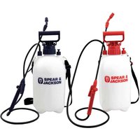 Spear and Jackson 2 Piece Pressure Sprayer Twin Pack Set 5l