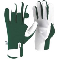 Kew Gardens Leather Palm Gardening Gloves Green L