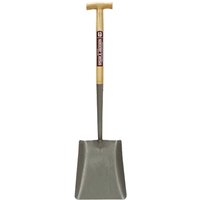 Spear and Jackson Neverbend Solid Socket Square Mouth Contractors Shovel