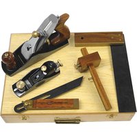 5 Piece Carpentry Wood Working Tool Kit