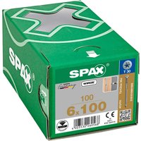 Wirox T Star Plus Flat Frame Adjusting Wood Screws 6mm 100mm Pack 100