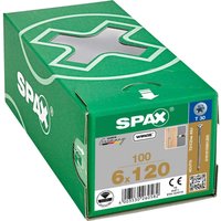Wirox T Star Plus Flat Frame Adjusting Wood Screws 6mm 120mm Pack 100