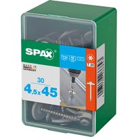 Stainless Steel Raised Countersunk Roof Sheet Sealing Screws 4.5mm 45mm Pack 30