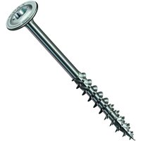 A2 Stainless Steel Washer Head Torx Wood Construction Screws 6mm 60mm Pack 100