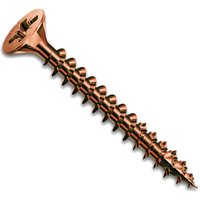 Facade Stainless Steel Antique Finish Torx Screws 4.5mm 60mm Pack 100