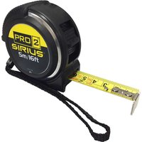 Pro 2 Tape Measure Imperial & Metric 16ft 5m 19mm