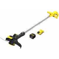Stanley FatMax V20 SFMCST925 18v Cordless Grass Trimmer 250mm 1 x 2ah Li-ion Battery Charger