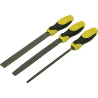 Stanley 3 Piece Wood Rasp Set 8" / 200mm Stanley 3 Piece Wood Rasp Set 8" / 200mm