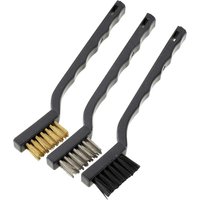 Stanley 3 Piece Abrasive Hand Brush Set Stanley 3 Piece Abrasive Hand Brush Set