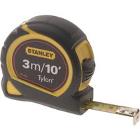 Stanley Tylon Pocket Tape Measure Imperial & Metric 10ft / 3m 12mm Stanley Tylon Pocket Tape Measure Imperial & Metric 10ft / 3m 12mm