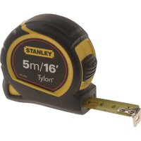 Stanley Tylon Pocket Tape Measure Imperial & Metric 16ft / 5m 19mm Stanley Tylon Pocket Tape Measure Imperial & Metric 16ft / 5m 19mm