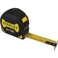 Stanley High Grip Tape Measure Imperial & Metric 26ft / 8m 28mm Stanley High Grip Tape Measure Imperial & Metric 26ft / 8m 28mm