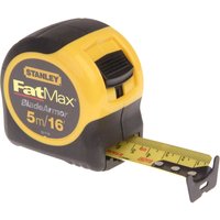 Stanley Fatmax Blade Armor Tape Measure Imperial & Metric 16ft / 5m 32mm Stanley Fatmax Blade Armor Tape Measure Imperial & Metric 16ft / 5m 32mm
