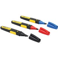 Stanley Fatmax Chisel Tip Marker Pens Pack of 3 Stanley Fatmax Chisel Tip Marker Pens Pack of 3