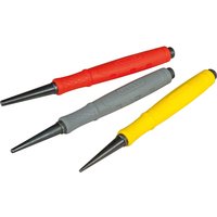 3 Piece Dynagrip Nail Punch Set