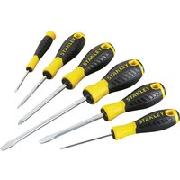 6 Piece Essential Phillips Slotted Screwdriver Set