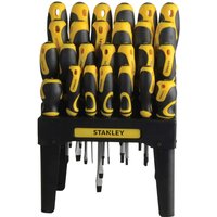 Stanley 26 Piece Screwdriver Rack Set Stanley 26 Piece Screwdriver Rack Set