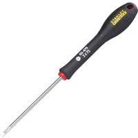 Stanley FatMax Flared Slotted Screwdriver 3mm 75mm Stanley FatMax Flared Slotted Screwdriver 3mm 75mm