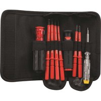 Stanley 10 Piece VDE Insulated Interchangeable Screwdriver Set Stanley 10 Piece VDE Insulated Interchangeable Screwdriver Set