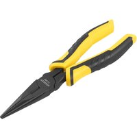 Stanley Control Grip Long Nose Pliers 200mm Stanley Control Grip Long Nose Pliers 200mm
