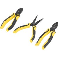 Stanley Controlgrip 3 Piece Plier Set Stanley Controlgrip 3 Piece Plier Set