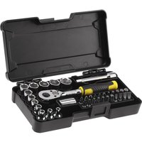 Stanley 37 Piece 1/4" Compact Socket Set 1/4"