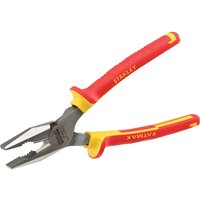Stanley Insulated VDE Combination Pliers 200mm Stanley Insulated VDE Combination Pliers 200mm