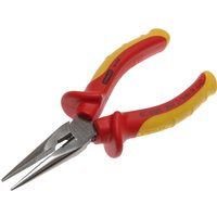 Stanley Insulated VDE Long Nose Pliers 160mm Stanley Insulated VDE Long Nose Pliers 160mm