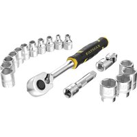 Stanley Fatmax 18 Piece 3/8" Drive Hexagon Socket Set 3/8" Stanley Fatmax 18 Piece 3/8" Drive Hexagon Socket Set 3/8"