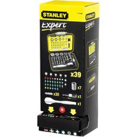 Stanley 39 Piece Socket and Bit Set 1/4" Stanley 39 Piece Socket and Bit Set 1/4"
