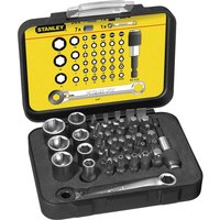 Stanley 39 Piece 1/4" Drive Screwdriver and Socket Bit Set 1/4" Stanley 39 Piece 1/4" Drive Screwdriver and Socket Bit Set 1/4"