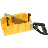 Stanley Clamping Mitre Box and Tenon Saw 310mm Stanley Clamping Mitre Box and Tenon Saw 310mm