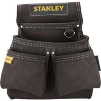 Leather Double Nail Pocket Pouch