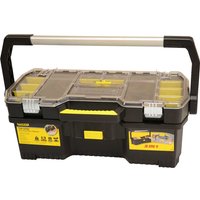 Stanley Plastic Tote Tool Box with Removeable Tool Organiser 600mm Stanley Plastic Tote Tool Box with Removeable Tool Organiser 600mm
