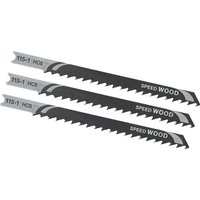 Stanley Speed Cutting U Shank Jigsaw Blades for Wood Pack of 3 Stanley Speed Cutting U Shank Jigsaw Blades for Wood Pack of 3