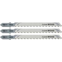 Stanley Clean Cutting T Shank Jigsaw Blades for Laminate Pack of 3 Stanley Clean Cutting T Shank Jigsaw Blades for Laminate Pack of 3