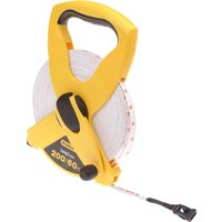 Open Reel Fibreglass Tape Measure Imperial & Metric 200ft 60m 13mm
